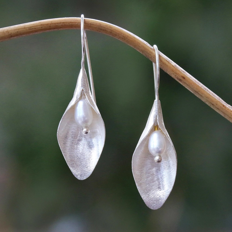 Aretes en Plata Vintage Colgantes