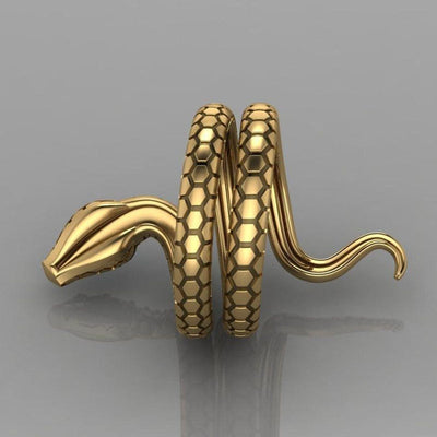 Anillo de Serpiente en Oro