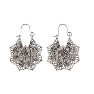 Aretes Lotus Mandala