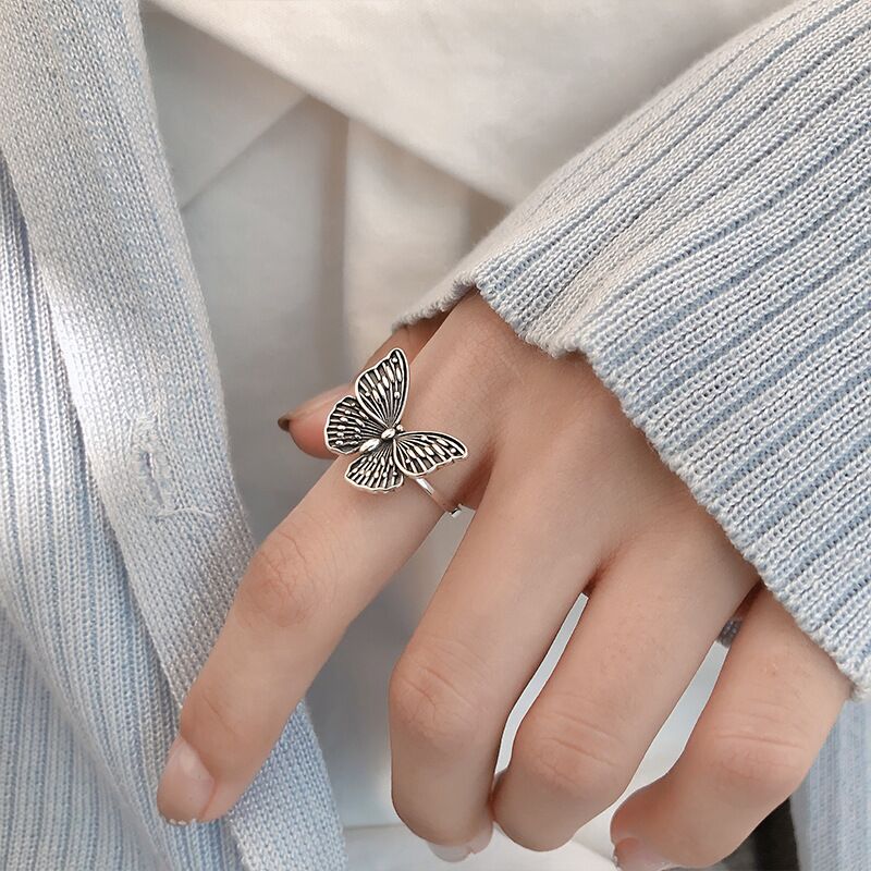 Anillo Mariposa en Plata