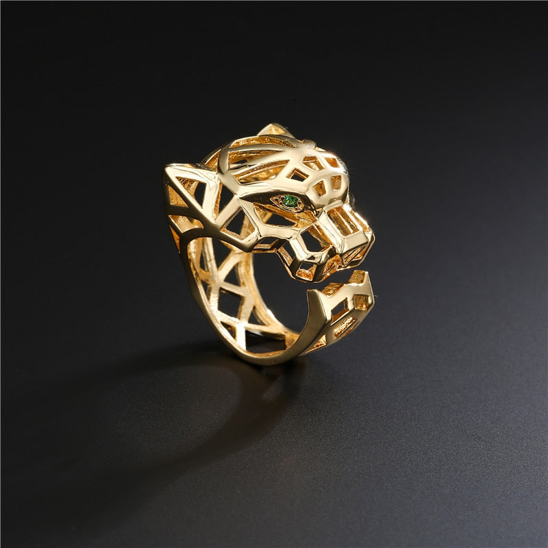 Anillo Panthera Pardus en Oro