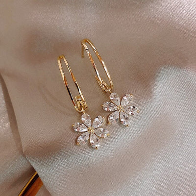 Pendientes de Cristal Daisy