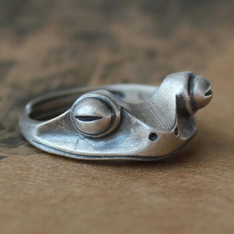 Anillo Sapo en Plata