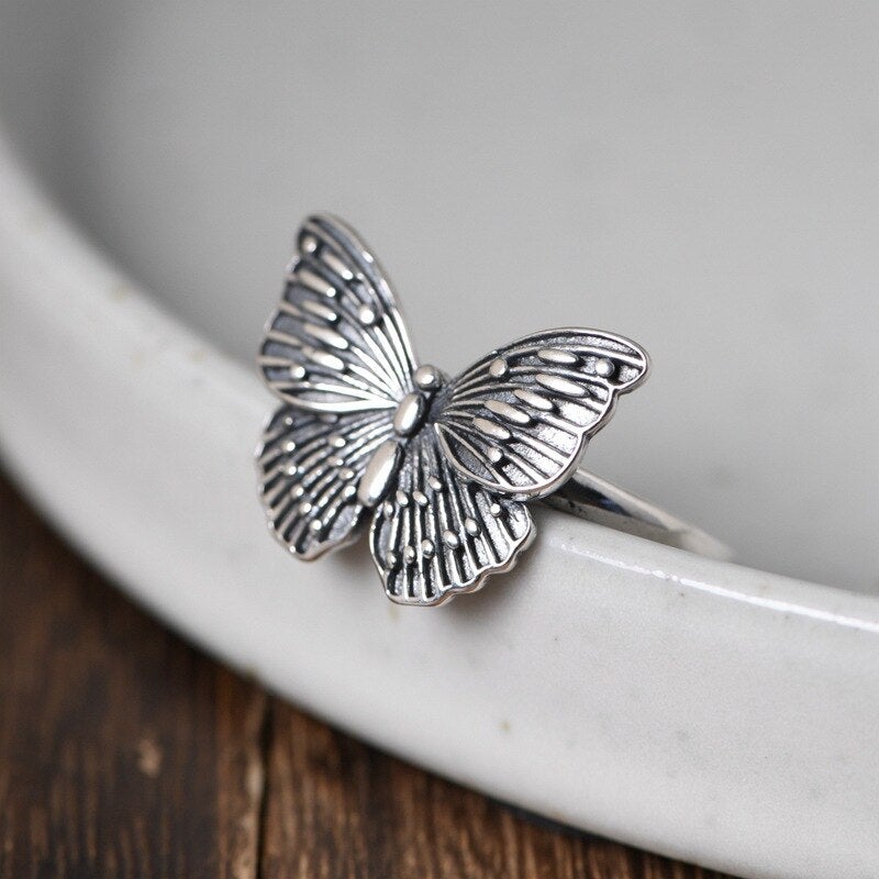Anillo Mariposa en Plata