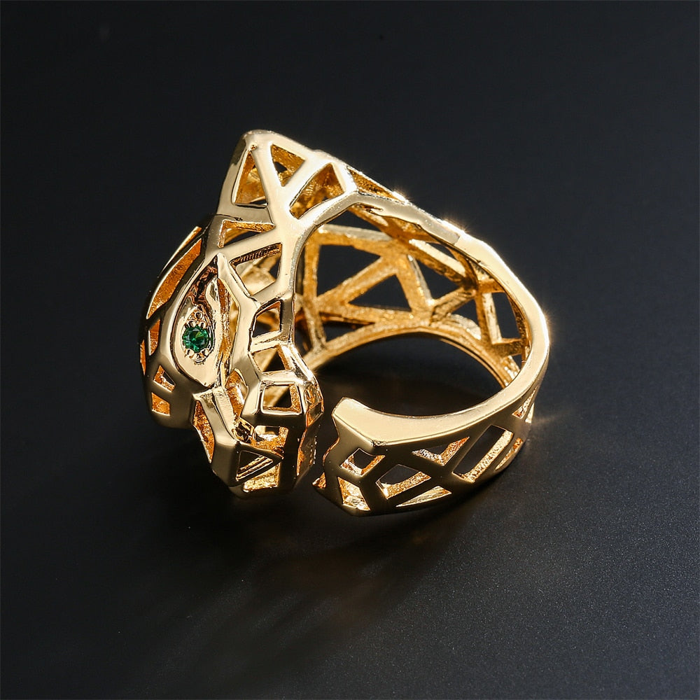 Anillo Panthera Pardus en Oro