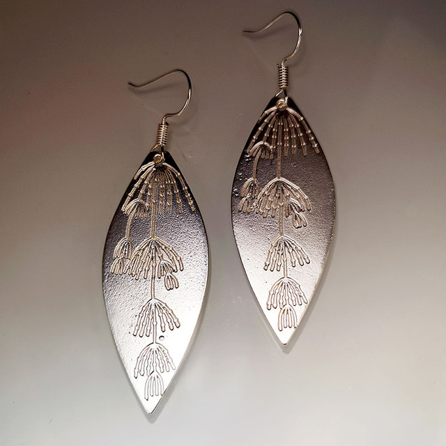 Aretes Étnicos de Plata